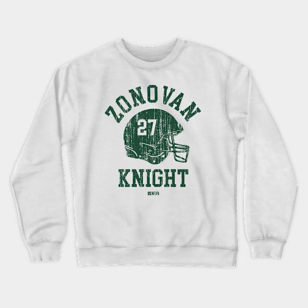 Zonovan Knight New York J Helmet Font Crewneck Sweatshirt by TodosRigatSot